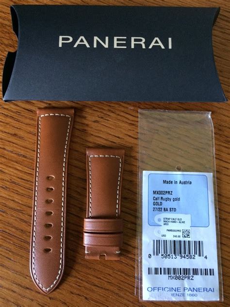 panerai watch strap 22mm|aftermarket Panerai straps.